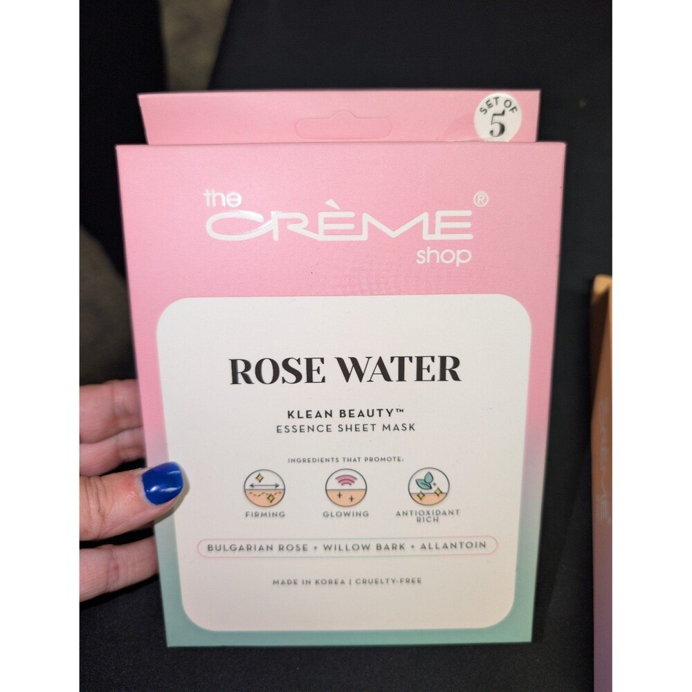 Creme shop face masks